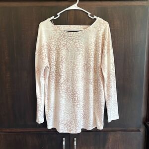 NWT First Love Boutique Leopard Print Top Small
